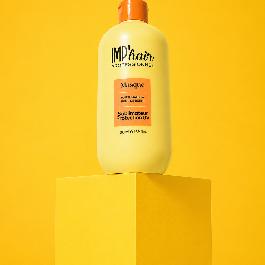 Masque Réparateur ANTI-UV ANTI-FRIZZ marshmallow & Buriti